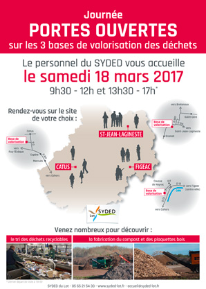 Syded journées portes ouvertes le 18 mars 2017